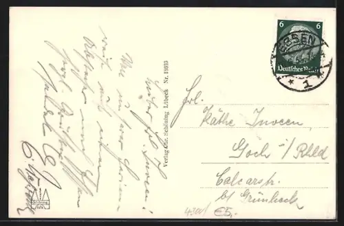 AK Essen a. d. Ruhr, Hotel Handelshof