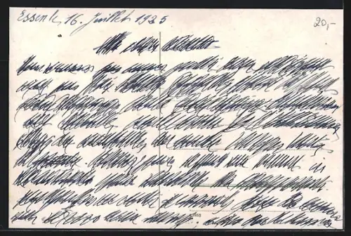 AK Essen, Kettwigerstrasse, Strassenszene mit Geschäften