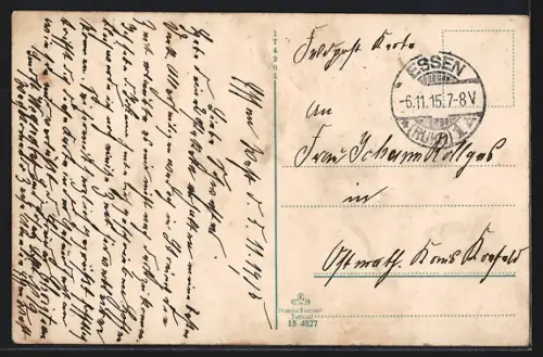 AK Essen, Huyssenstiftung, Handelshof, Hauptbahnhof