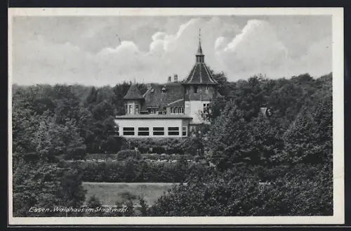 AK Essen / Ruhr, Waldhaus im Stadtwald