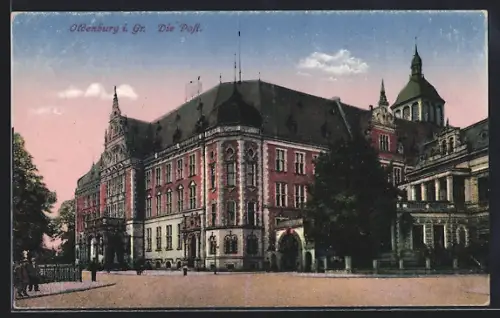 AK Oldenburg i. Gr., Die Post