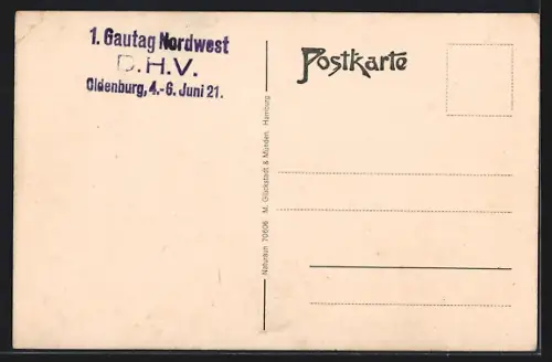 AK Oldenburg i. Gr., Vor der Kaserne