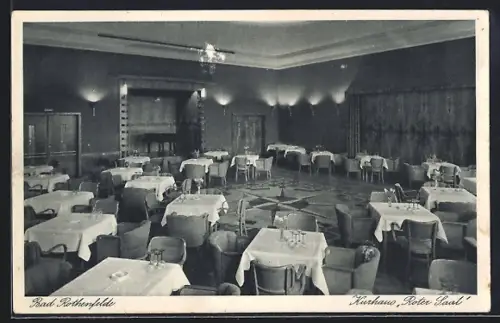 AK Bad Rothenfelde, Kurhaus Roter Saal