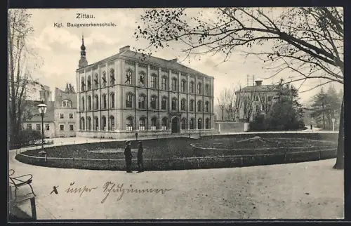 AK Zittau, Kgl. Baugewerkenschule