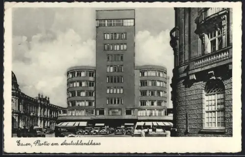 AK Essen, Partie am Deutschlandhaus