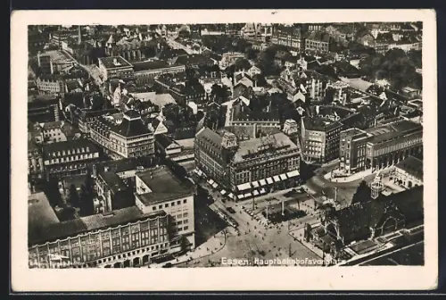 AK Essen / Ruhr, Hauptbahnhofsvorplatz