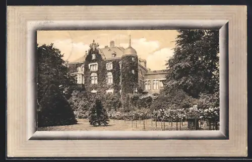 AK Oldenburg / O., Elisabeth-Anna-Palais, Gartenansicht