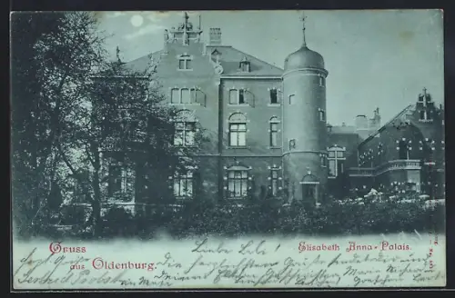 AK Oldenburg / O., Elisabeth Anna-Palais