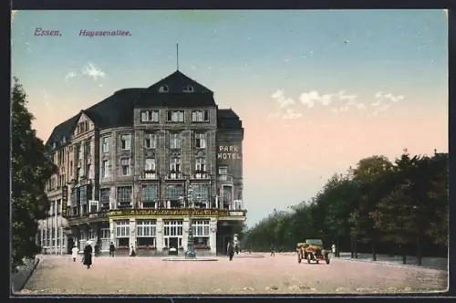 AK Essen / Ruhr, Huyssenallee, Parkhotel
