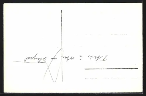 AK Saulgrub, Forsthaus Unternogg gegen die Berge