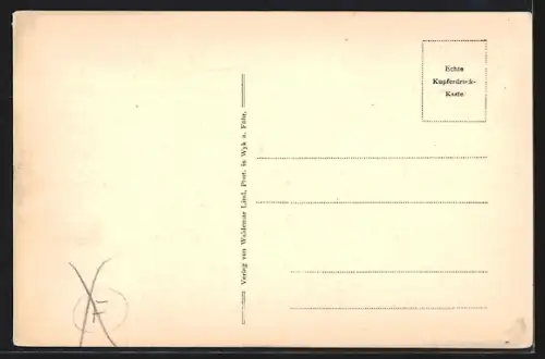 AK Oevenum auf Föhr, Dorfstrasse im Ort