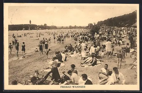 AK Berlin, Freibad Wannsee