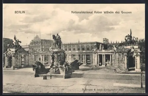 AK Berlin, Nationaldenkmal Kaiser Wilhelm des Grossen
