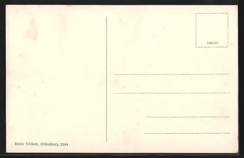 AK Oldenburg / O., Brunnen am Cäcilienplatz