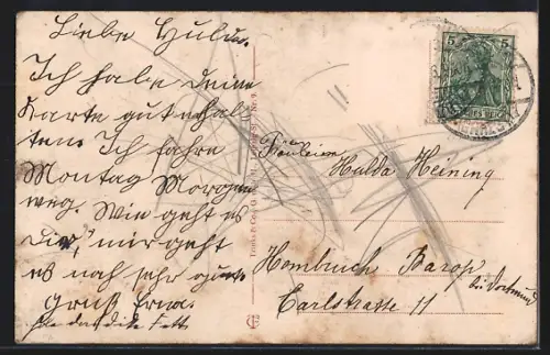 AK Oldenburg i. Gr., Grünanlage auf dem Cäcilienplatz