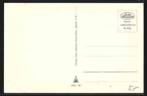 Lithographie Berlin, Reichsehrenmal Unter den Linden