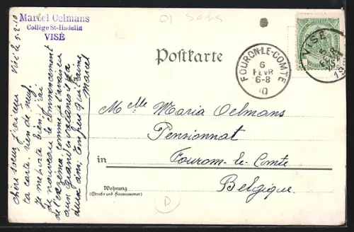 AK Polenztal /Sächs. Schweiz, Flusslandschaft am Wald