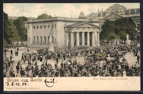 AK Berlin, Neue Wache Unter den Linden