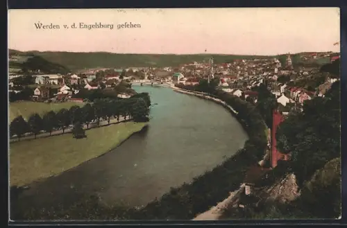 AK Werden, Blick von der Engelsburg