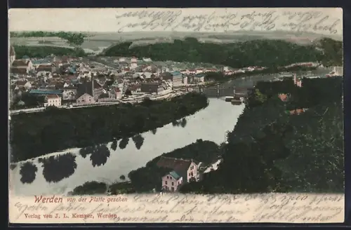 AK Werden, Von der Platte gesehen