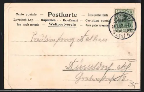 AK Essen a. d. Ruhr, Blick auf das Stadttheater