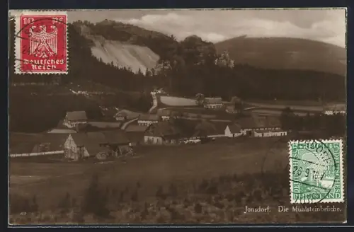 AK Jonsdorf, Die Mühlsteinbrüche