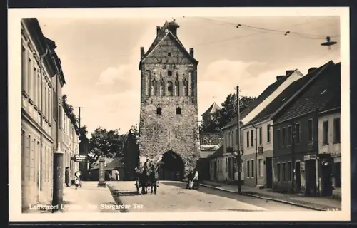 AK Lychen, Partie am Stargarder Tor