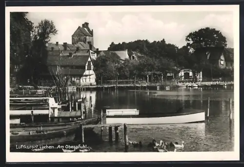 AK Lychen, Partie am Oberpfuhlsee