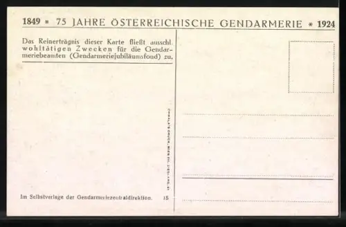 AK Polizei, K.K. Gendarmerie 1917, Offiziere, Gendarm und Feldgendarm