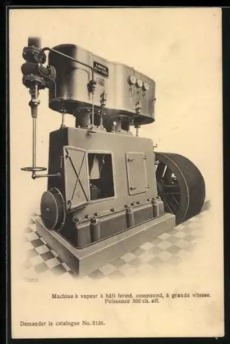 AK Machine a vapeurr a bati ferme