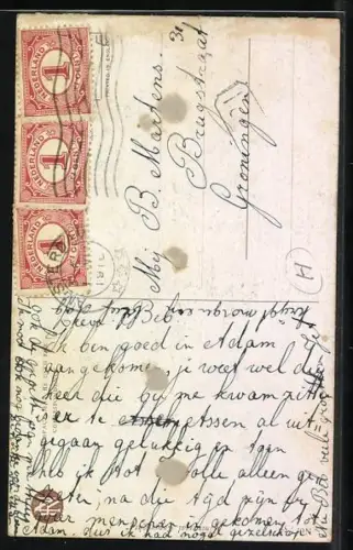 Künstler-AK Philip Boileau: Be prepared. Sei bereit. Mädchen in Uniform vor Zelten