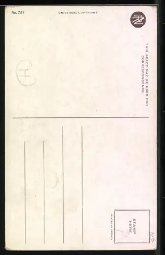 Künstler-AK Philip Boileau: Absence cannot hearts divide, schönes junges Fräulein in einer Bluse