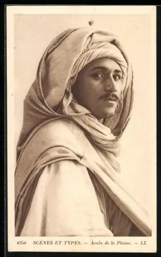 AK Arabe de la Pleine, Nordafrikaner in Tracht