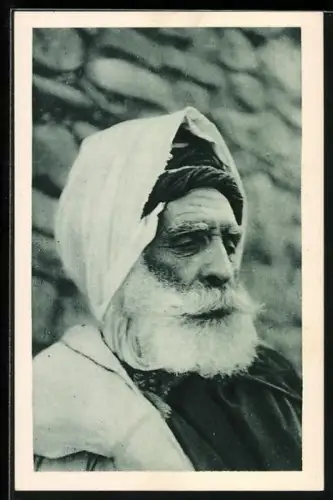 AK alter Araber mit Bart