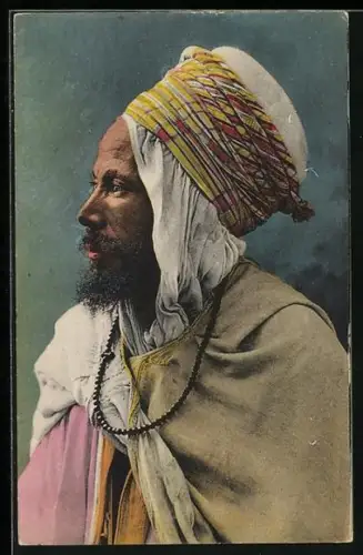 AK Arabische Volkstypen, Arabe de Biskra