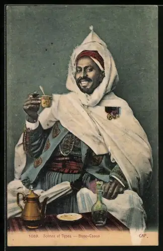 AK Scènes et Types, Bono-Caoua, Arabische Volkstypen