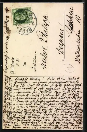 Künstler-AK Brynolf Wennerberg: Daheim, Soldat wird von zwei Frauen umringt