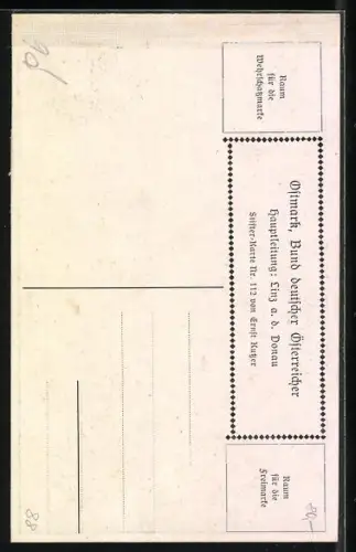 Künstler-AK Ernst Kutzer: Die Mappe meines Urgrossvaters Margarita