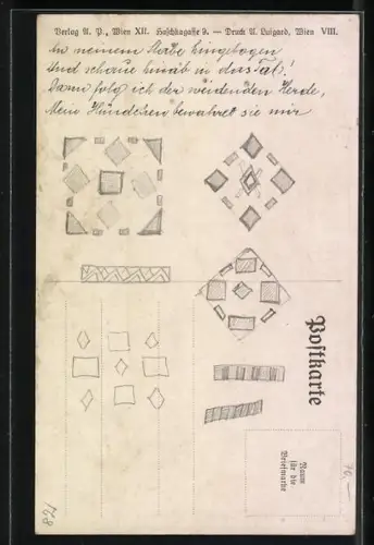 Künstler-AK Ernst Kutzer: Franz Schubert-Lieder, Schäfers Klagelied, Junger Mann weint neben seinen Schafen