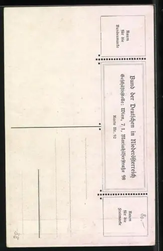 Künstler-AK Ernst Kutzer: Ein junges Paar geniesst die Aussicht