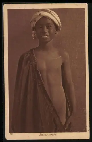 AK Jeune Arabe, arabische Volkstypen