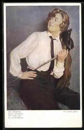 Künstler-AK Brüder Kohn (B.K.W.I) Nr.200-2: Der Kinostar