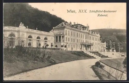 AK Wien, Schlosshotel-Restaurant Kobenzl