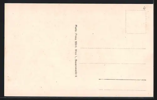 Künstler-AK Wien, In Grinzing beim Heurigen