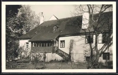 AK Wien, Beethovenhaus, Probusgasse 6, Gartenseite