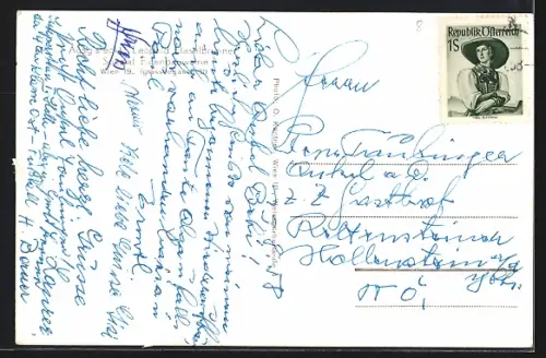 AK Wien, Weinrestaurant von Leopold Haselbrunner in der Iglaseegasse 10