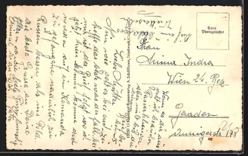 AK Schwarzach im Pongau, Teilansicht mit Hasseck