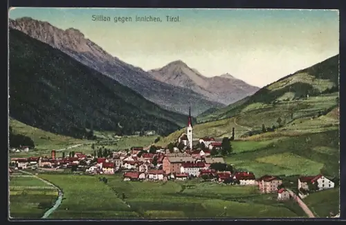 AK Sillian, Ortsansicht mit Innichen