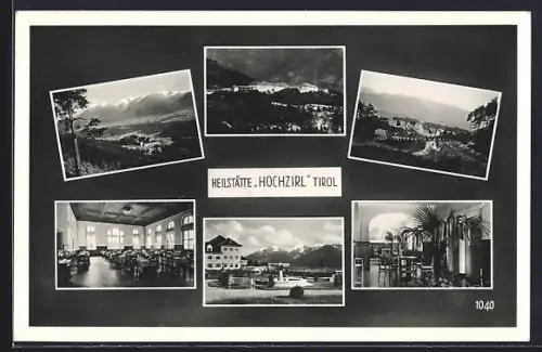 AK Hochzirl /Tirol, Heilstätte Hochzirl, Innenansichten
