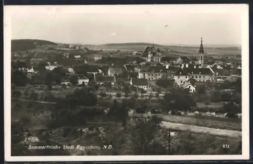 AK Eggenburg, Blick auf den Ort